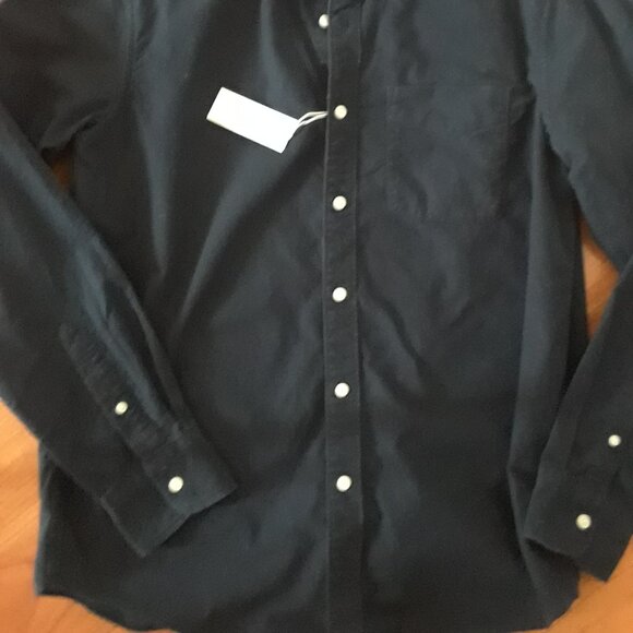 100% Brushed Cotton Deep Navy Blue Shirt For Boys - Picture 7 of 7